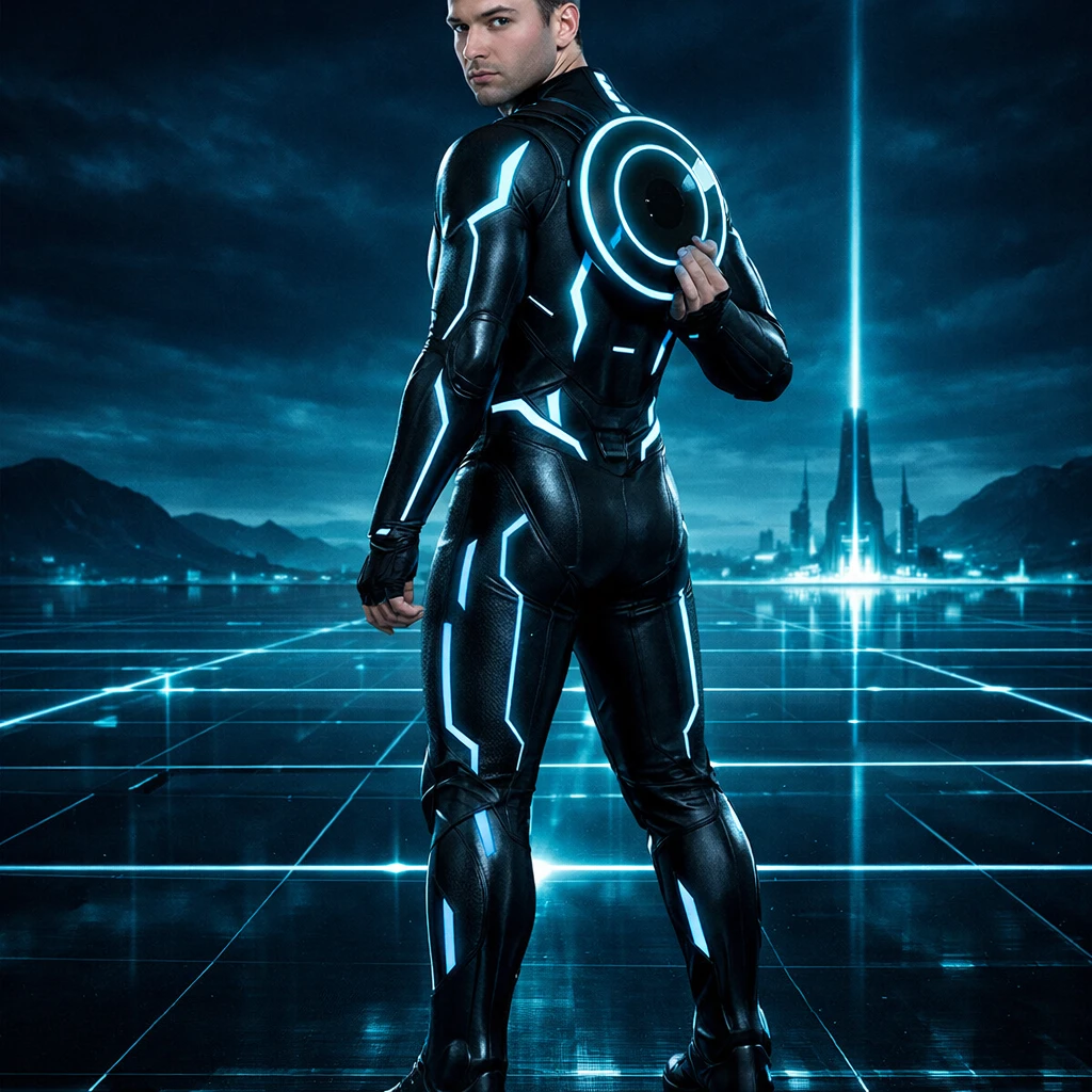 Главный герой фильма «Трон» — GPT Image 1.5 промт