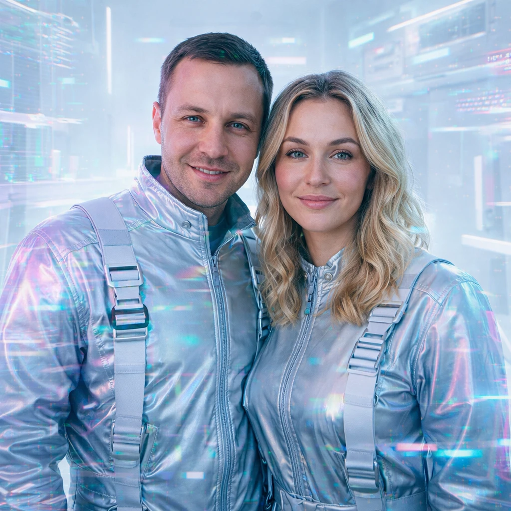 Глитч-Эстетика: Цифровой Сон — GPT Image 1.5 промт