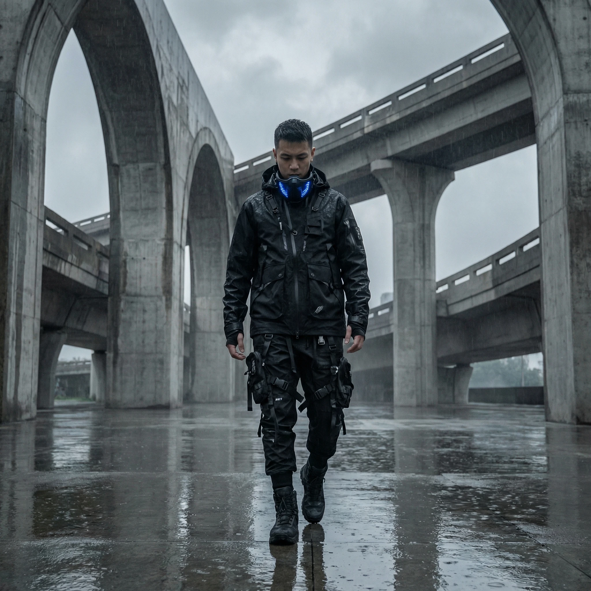 Городской кочевник будущего — Nano Banana Pro промт