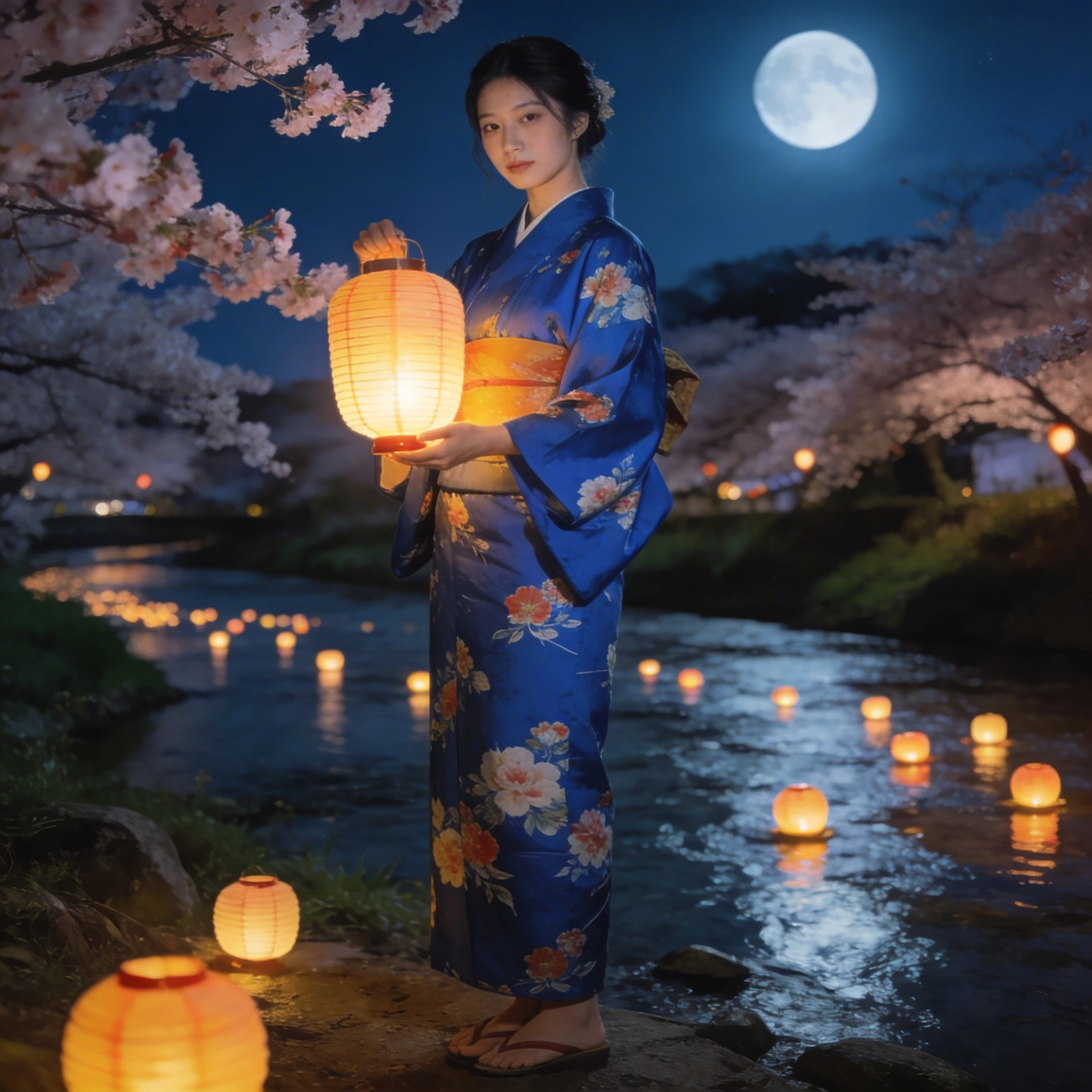 Гость фестиваля Обон в Японии — Seedream 4.5 промт