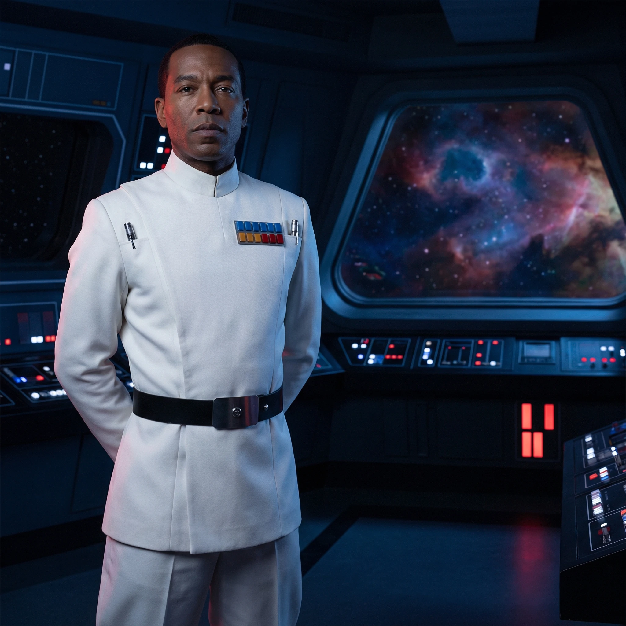 Гранд-адмирал в стиле «Звездных войн» — Nano Banana Pro промт