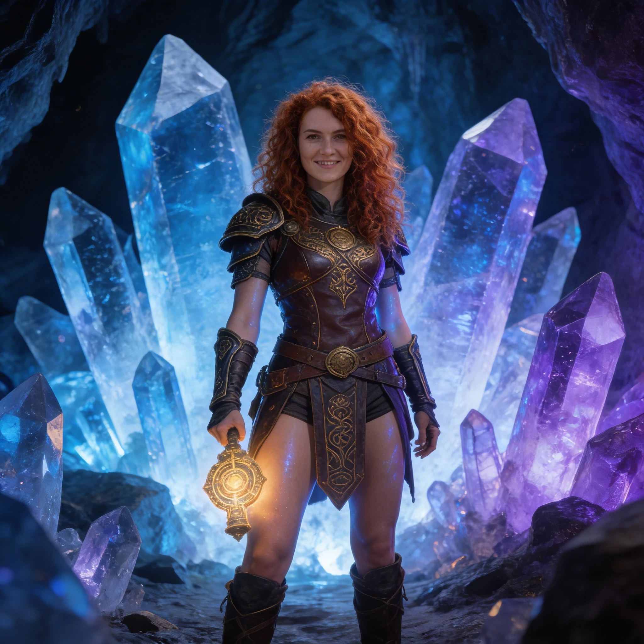 Исследователь подземного мира — Seedream 4.5 промт