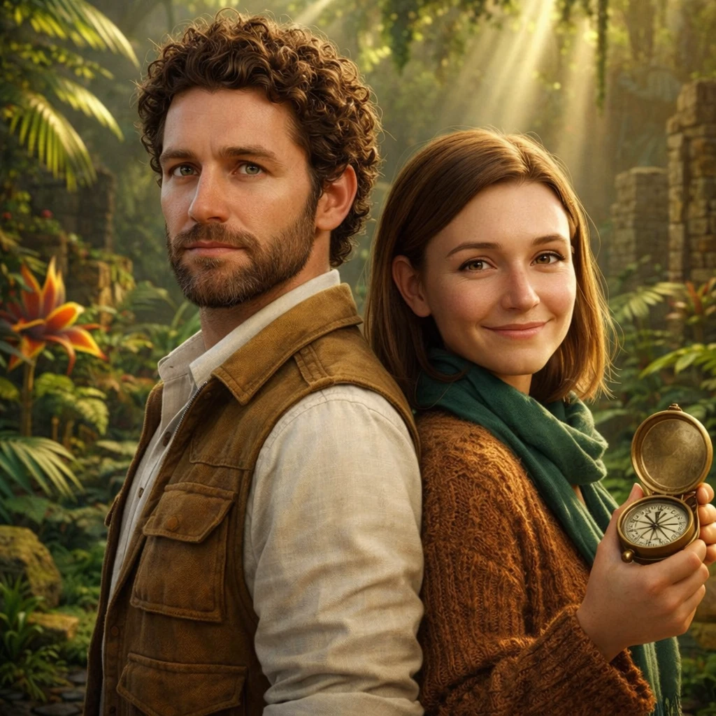 Исследователи забытых островов — GPT Image 1.5 промт