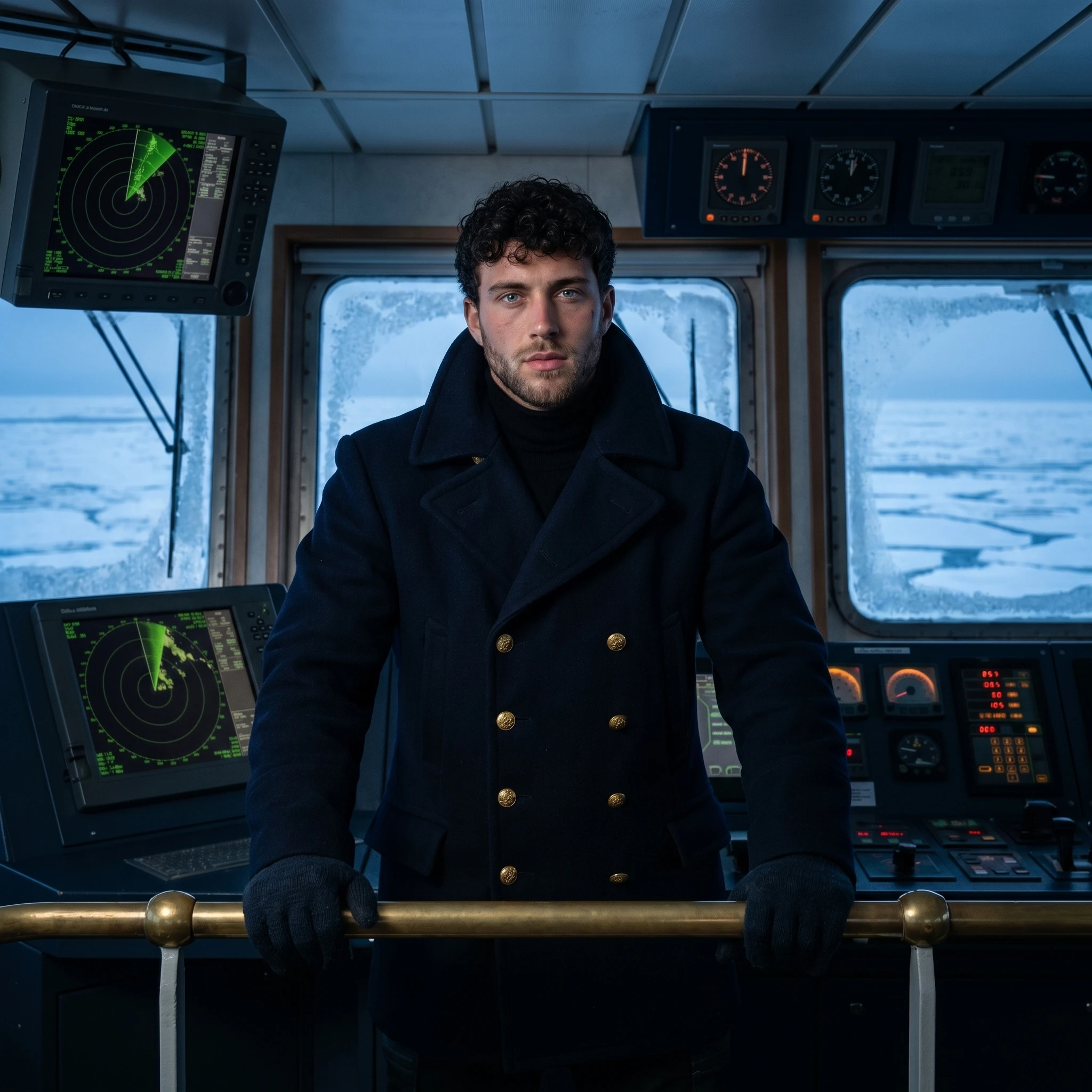 Капитан Ледового Ледокола — Nano Banana Pro промт