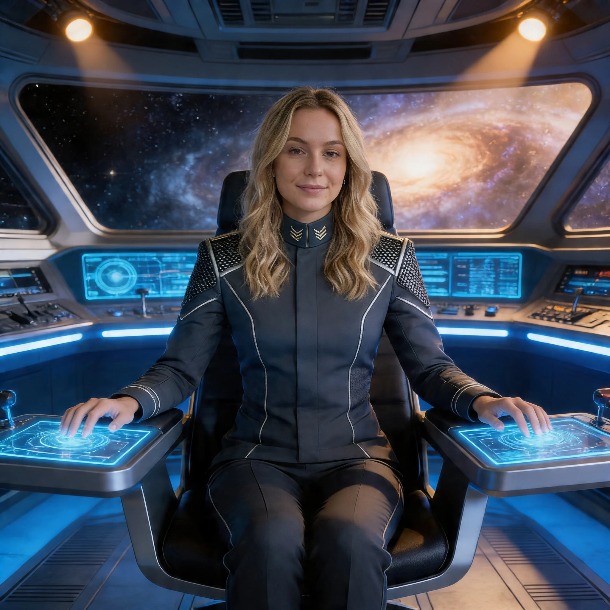 Капитан Звездного Крейсера — Seedream 4.5 промт