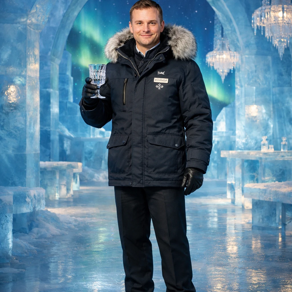 Хозяин Ледяного Отеля — GPT Image 1.5 промт