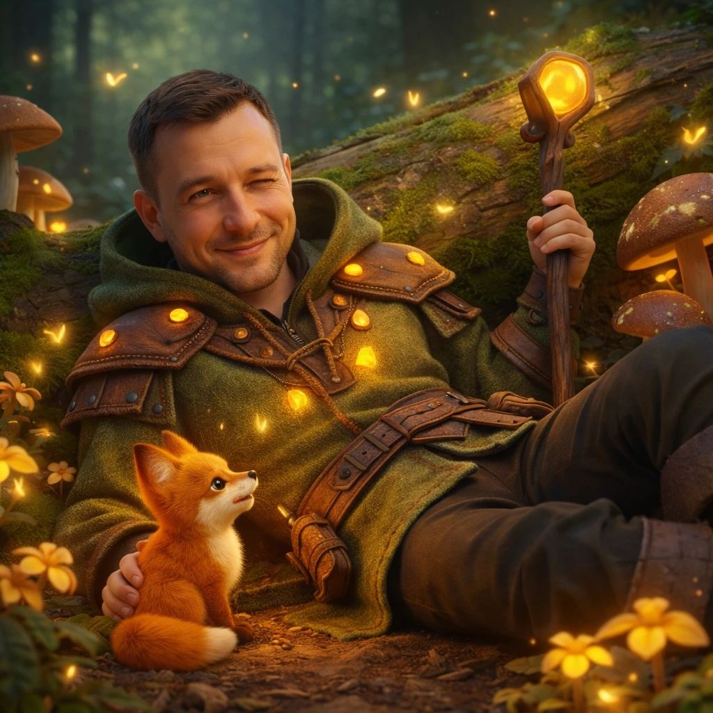 Хранитель медового леса — GPT Image 1.5 промт