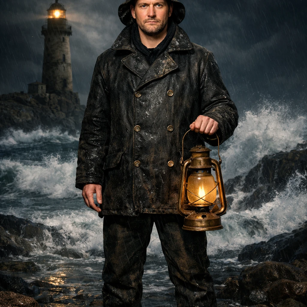 Хранитель заброшенного маяка — GPT Image 1.5 промт