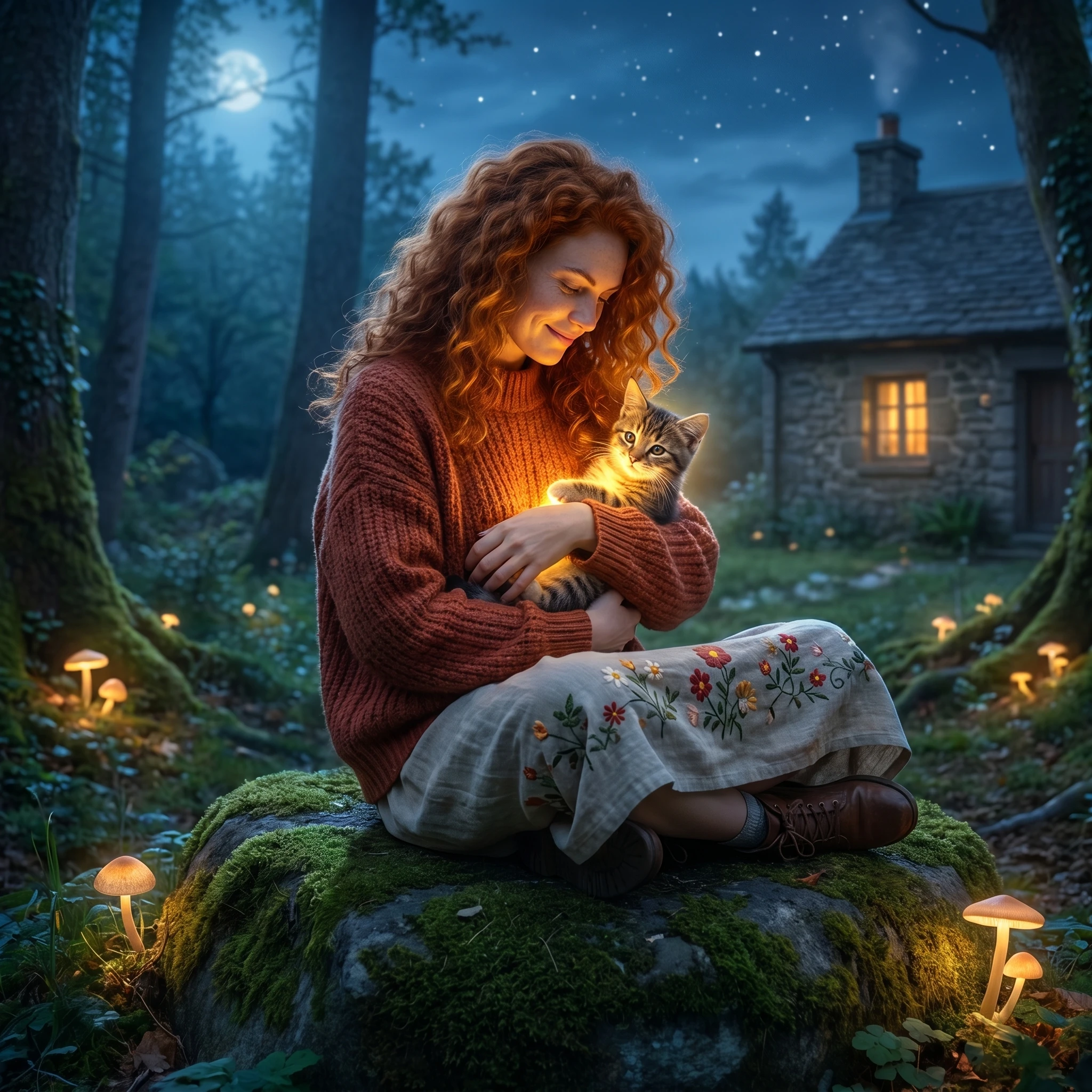 Хранительница Волшебного Клубка — Nano Banana Pro промт