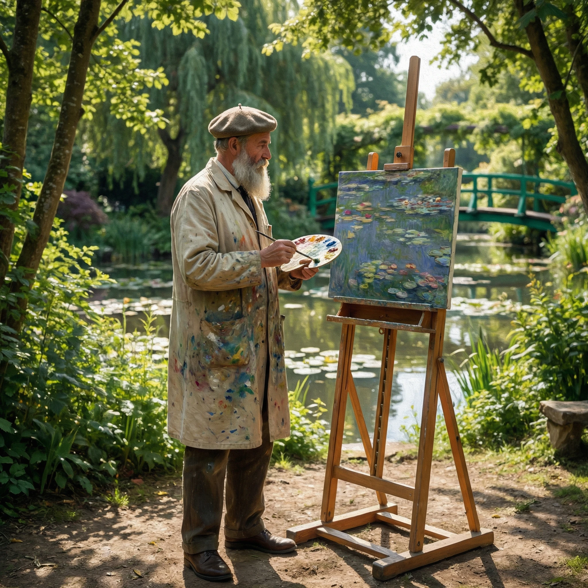 Художник французского импрессионизма — Nano Banana Pro промт