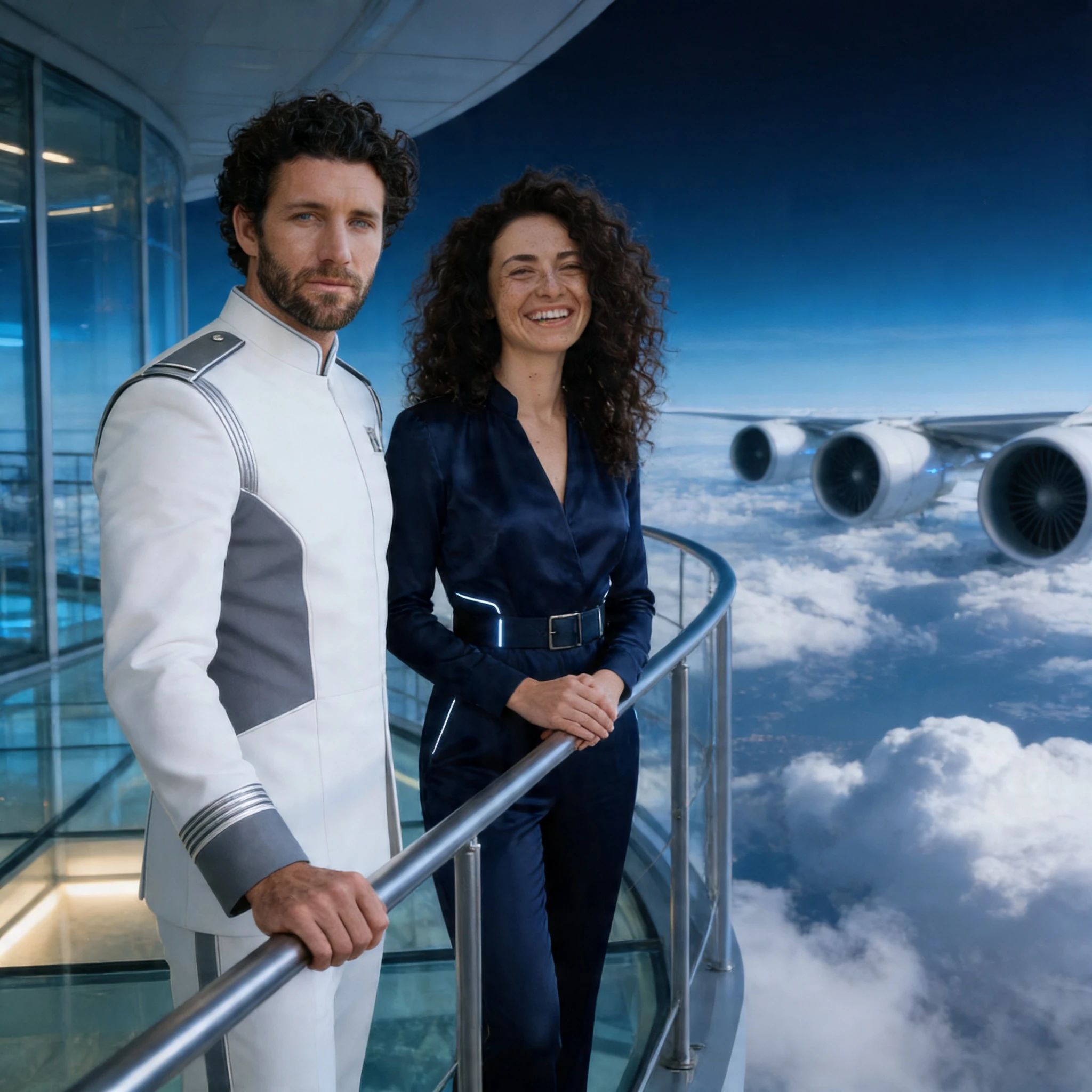 Командоры Небесного порта — Seedream 4.5 промт