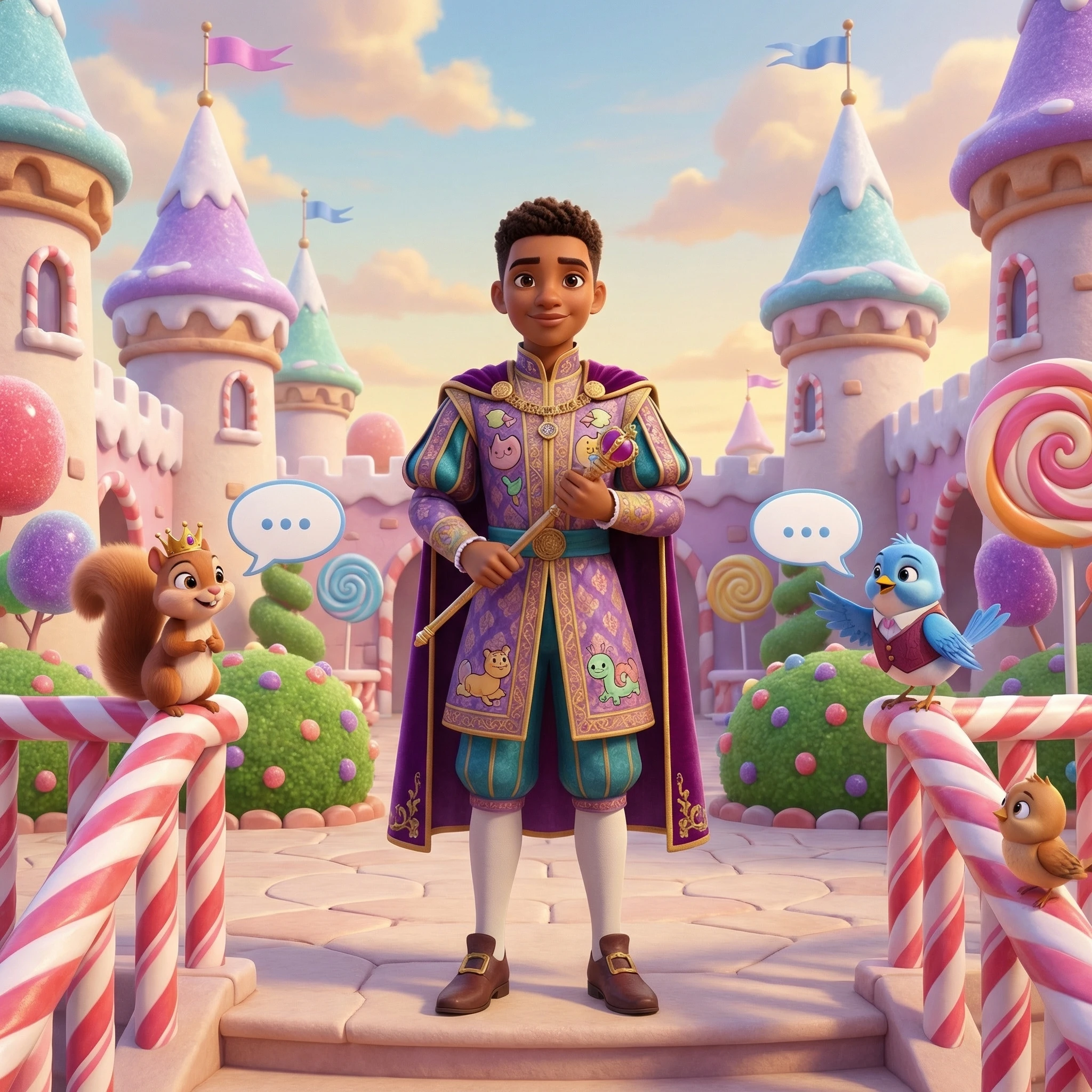 Король или Королева Мультландии — Nano Banana Pro промт