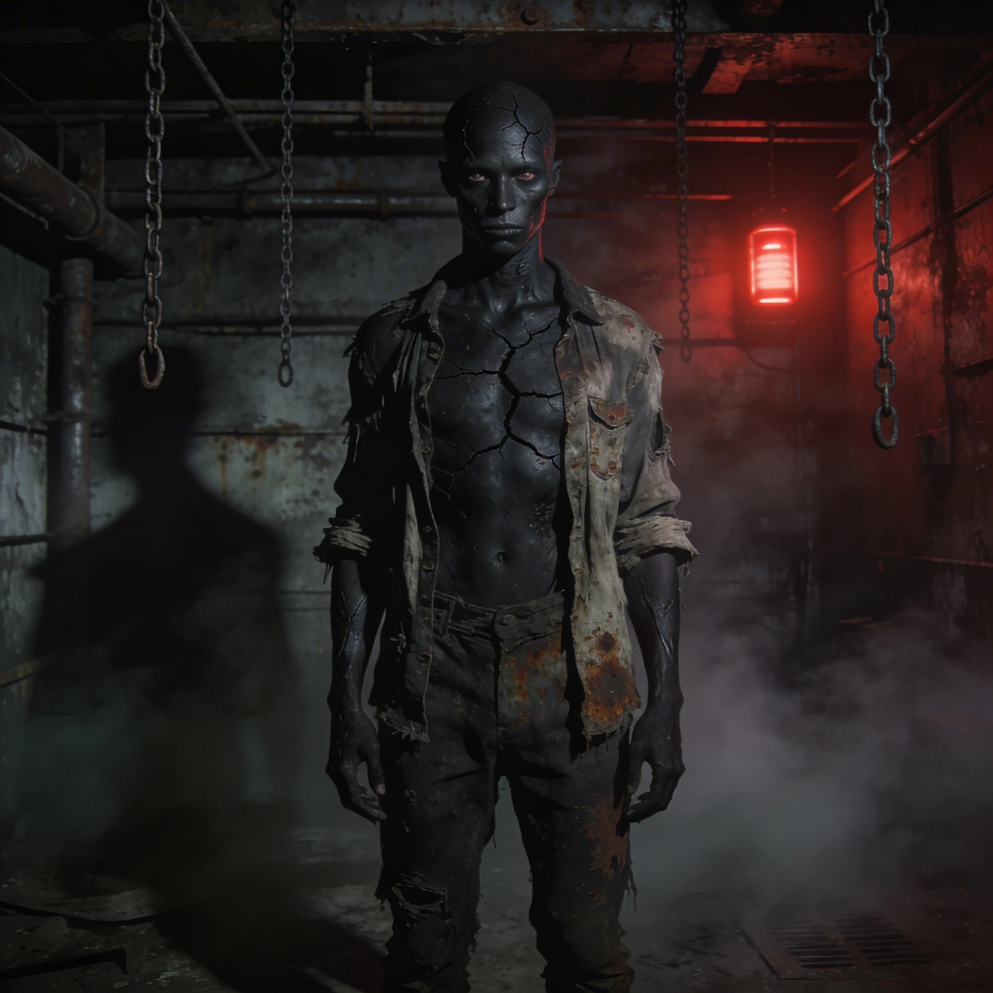 Кошмар из «Тихого холма» — Seedream 4.5 промт