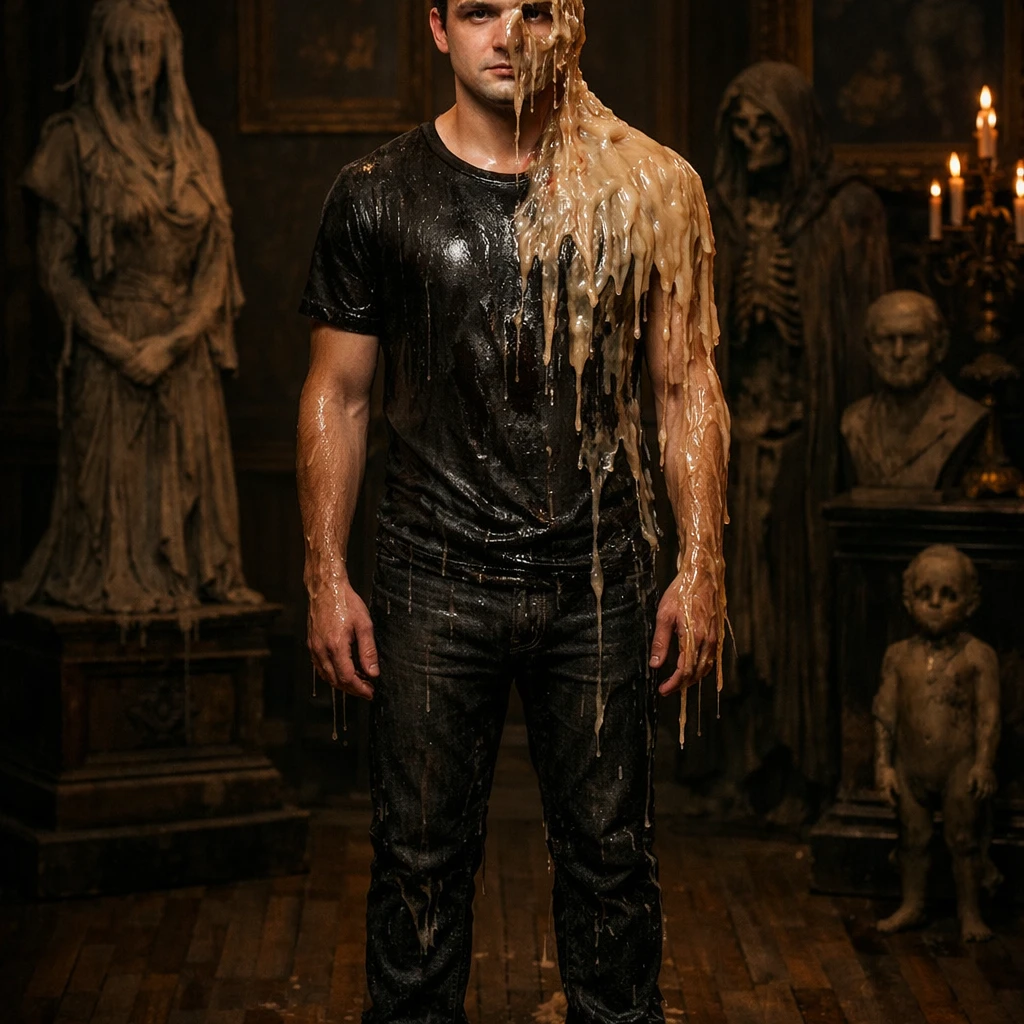 Кошмар в Музее Восковых Фигур — GPT Image 1.5 промт