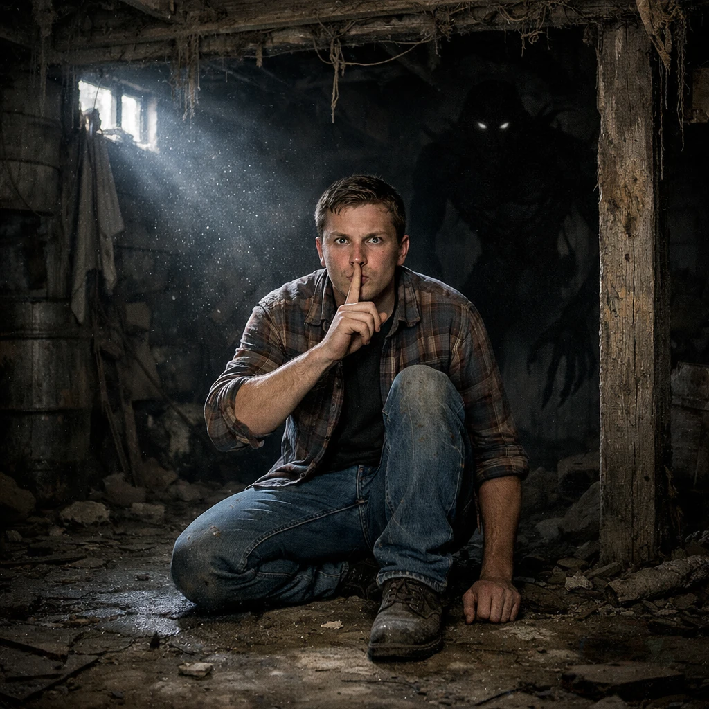 Кошмар в стиле «Тихое место» — GPT Image 1.5 промт