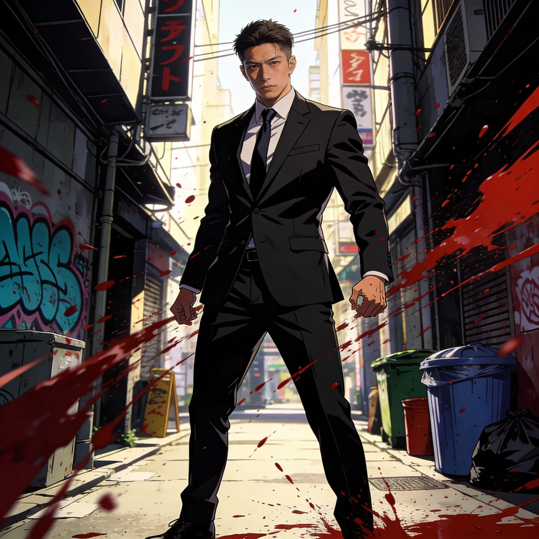 Косплей на Человека-бензопилу — Seedream 4.5 промт