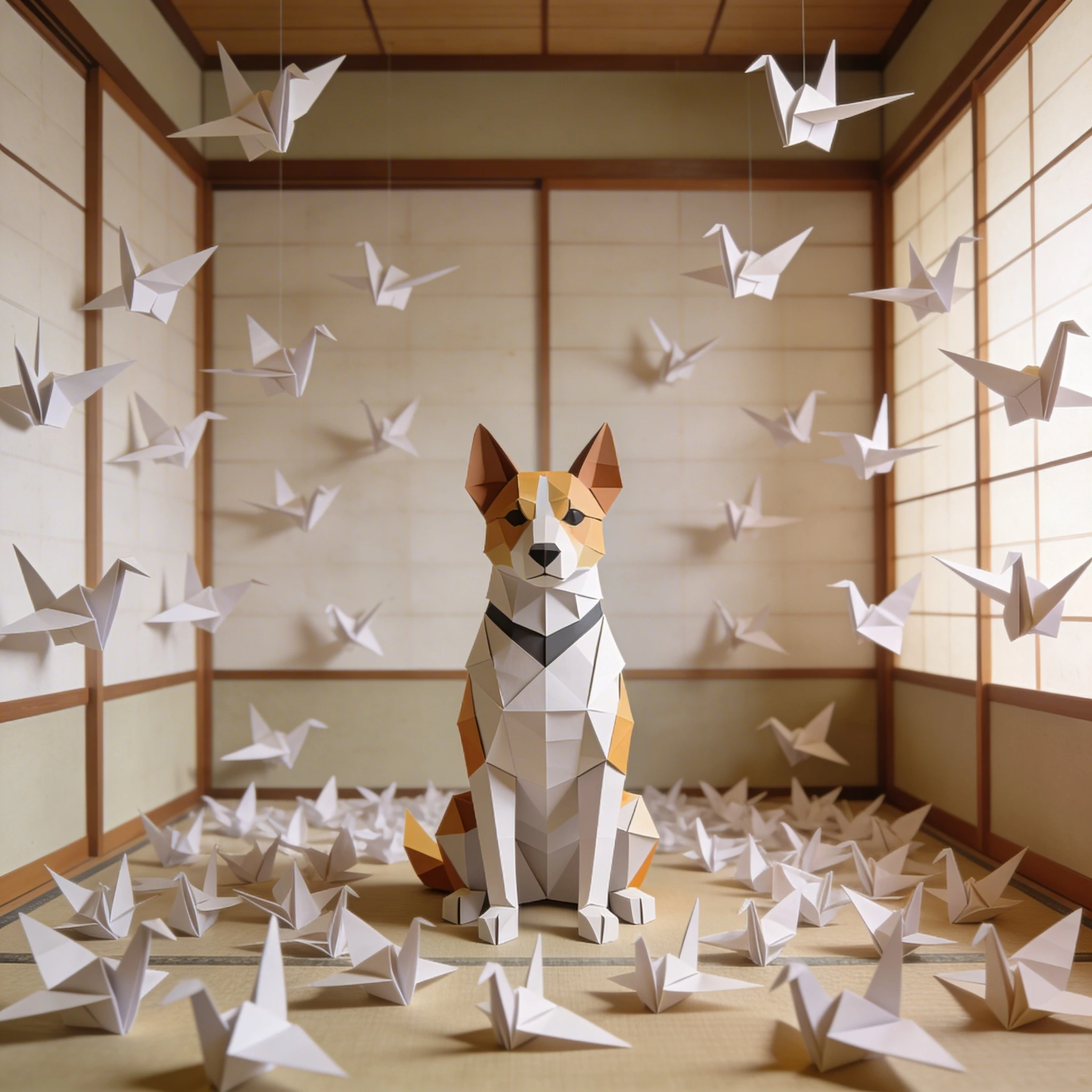 Кот — Мастер Оригами — Seedream 4.5 промт