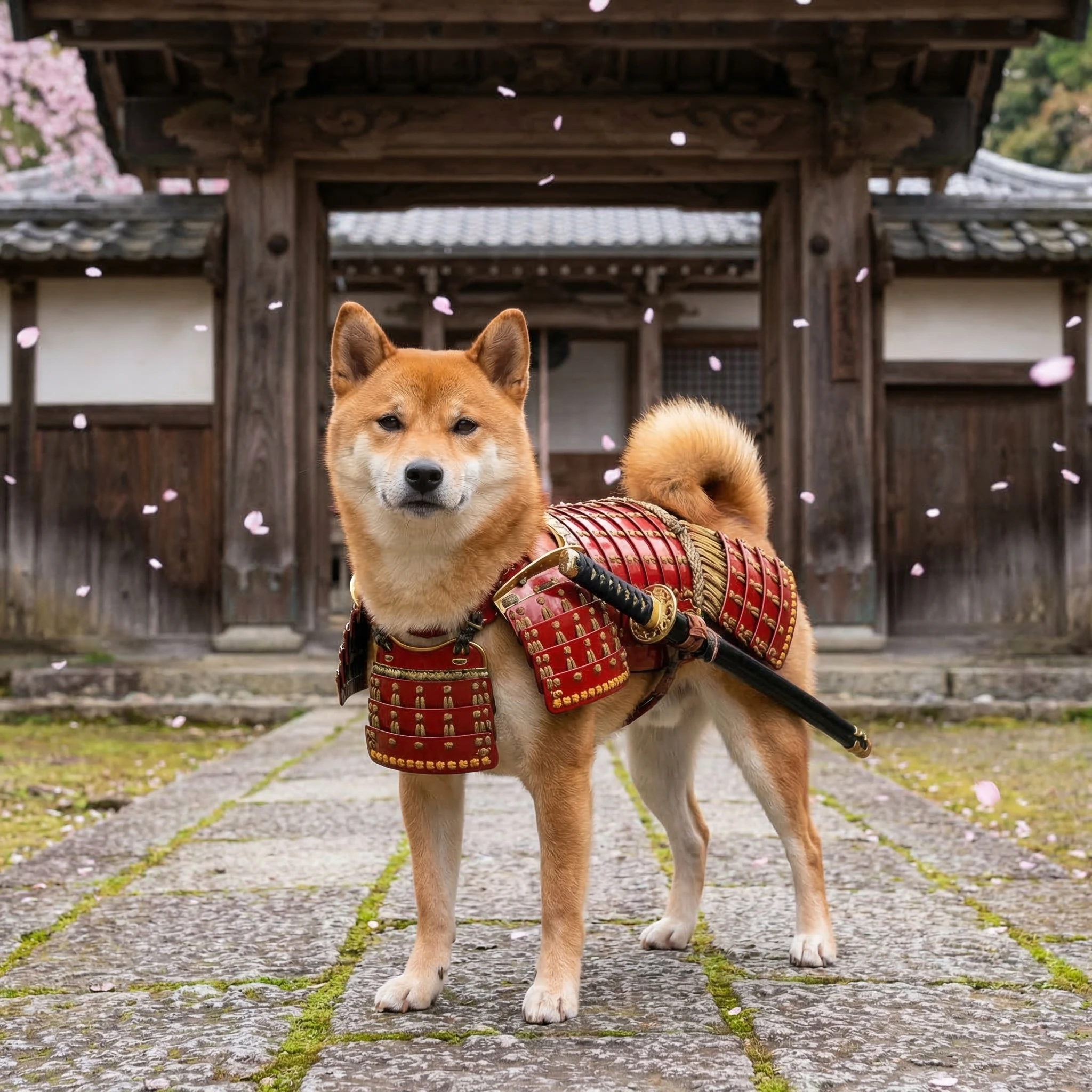 Кот — самурай эпохи Эдо — Nano Banana Pro промт