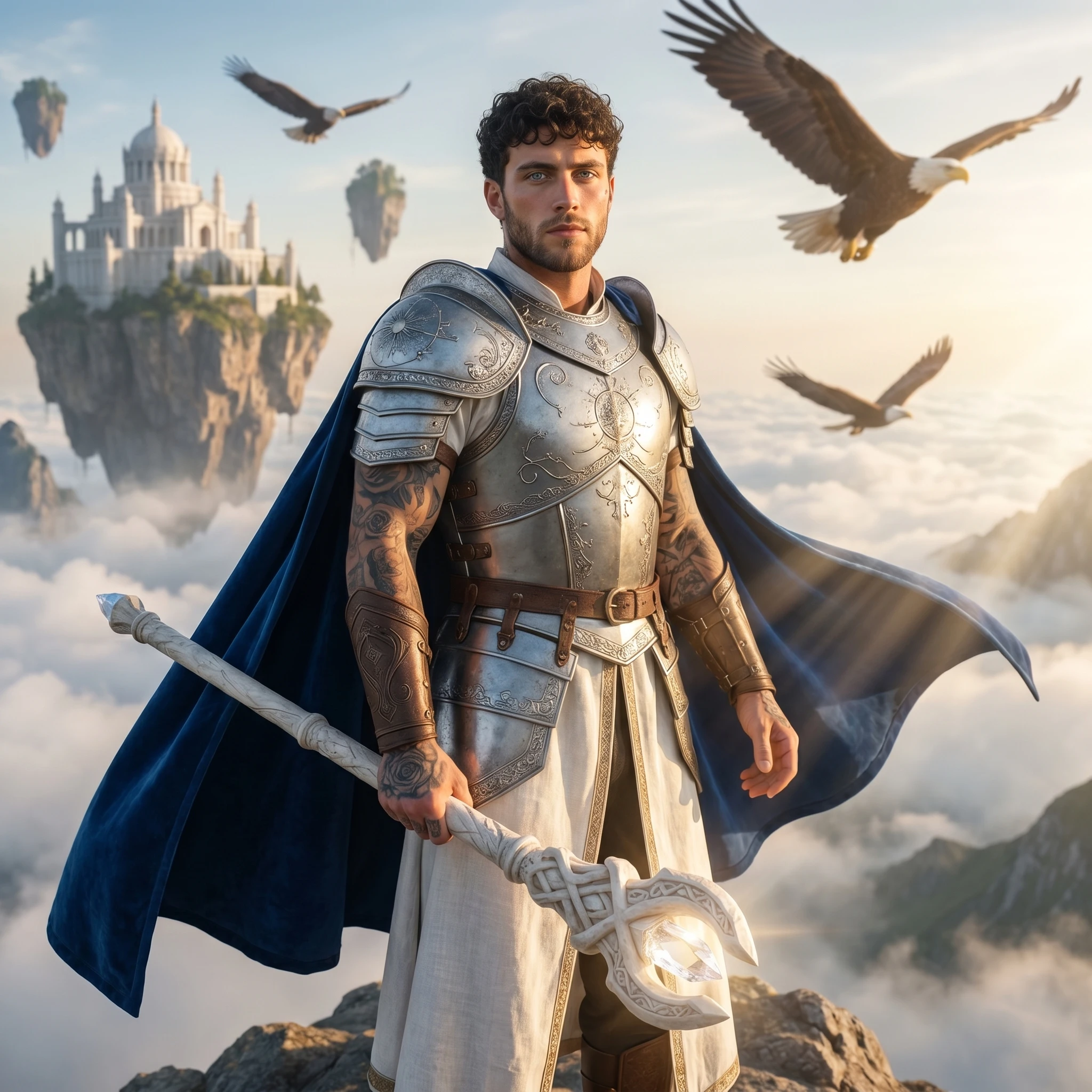 Легионер Небесного Ордена — Nano Banana Pro промт