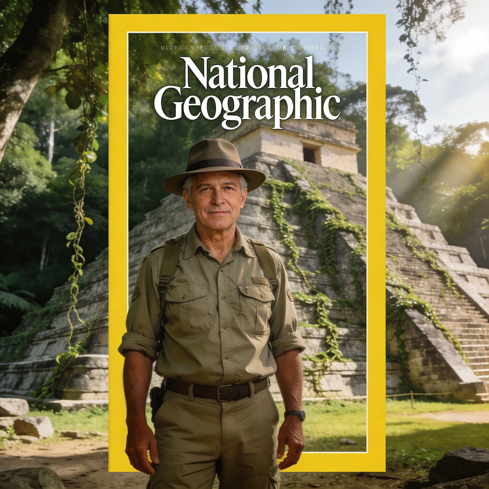Лицо с обложки National Geographic — Seedream 4.5 промт