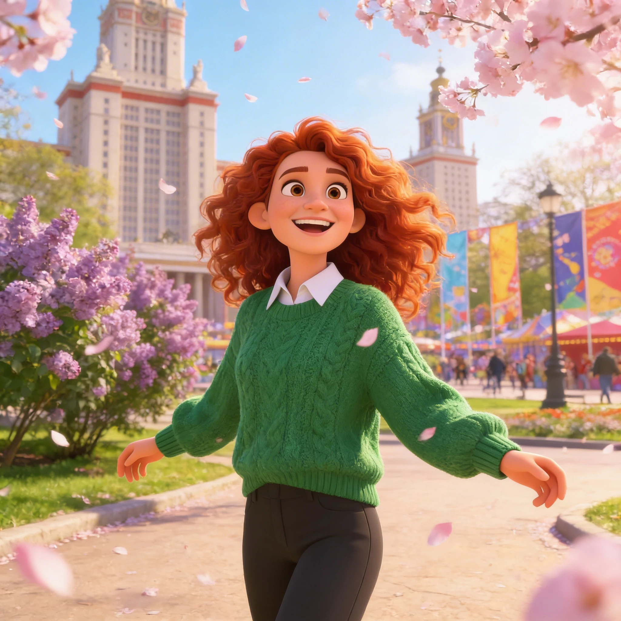 Майские гуляния: Праздничный плакат — Seedream 4.5 промт