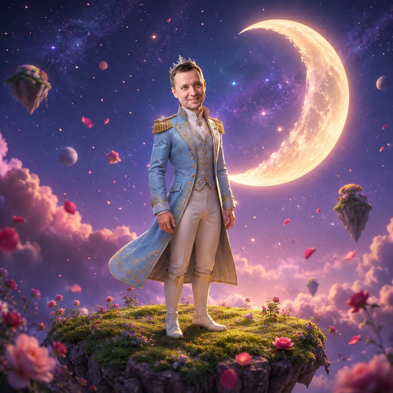 Маленький принц: Мир грез — GPT Image 1.5 промт