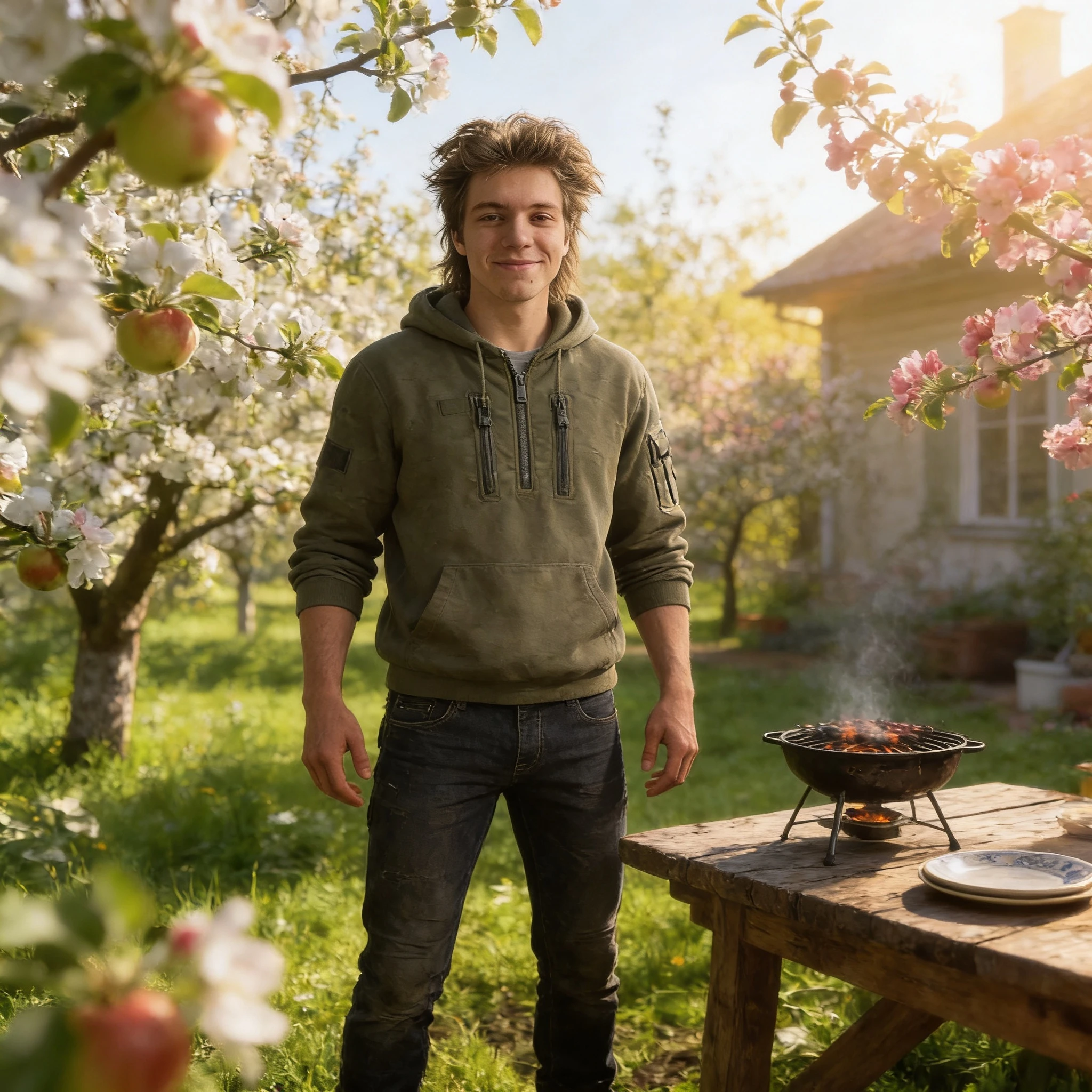 Мастер майского пикника — Seedream 4.5 промт