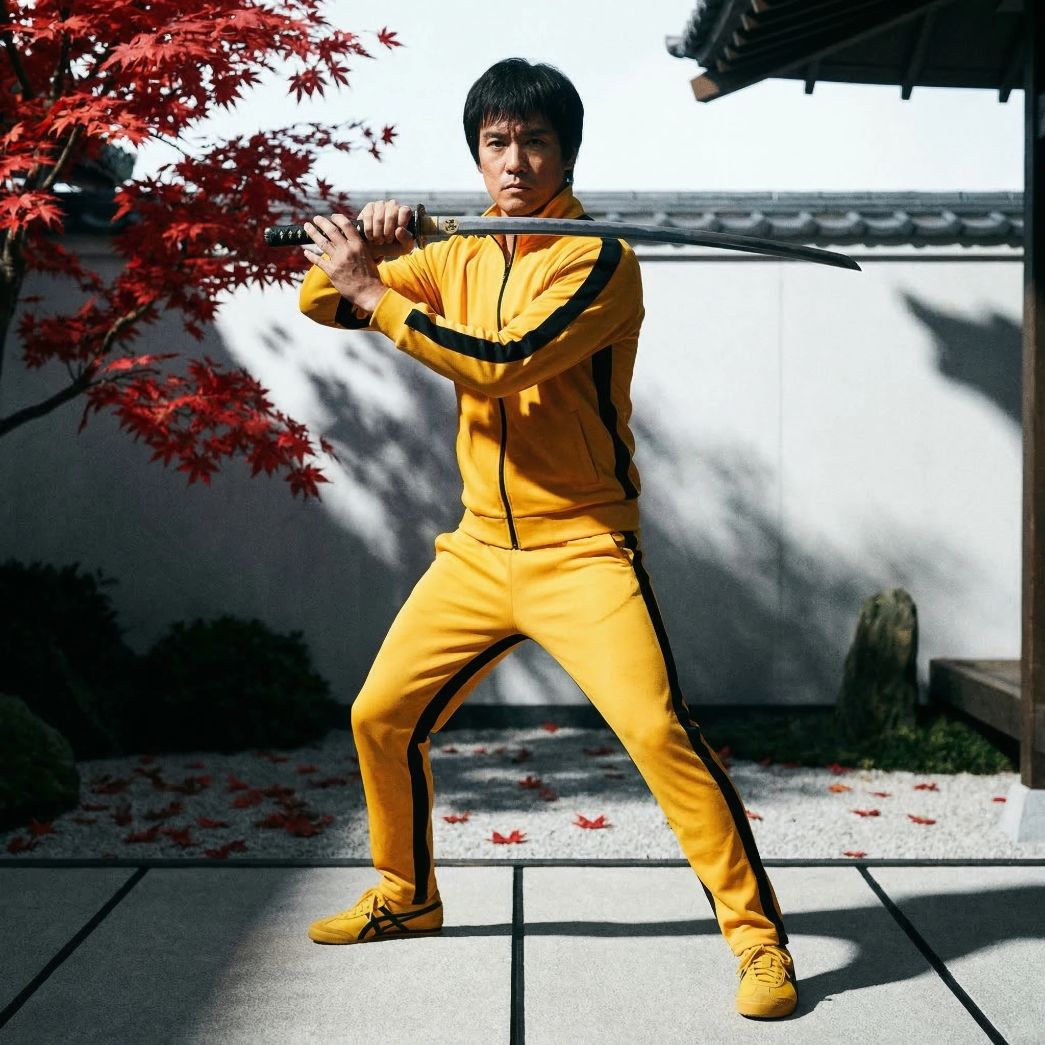 Мастер меча из Kill Bill — Nano Banana Pro промт