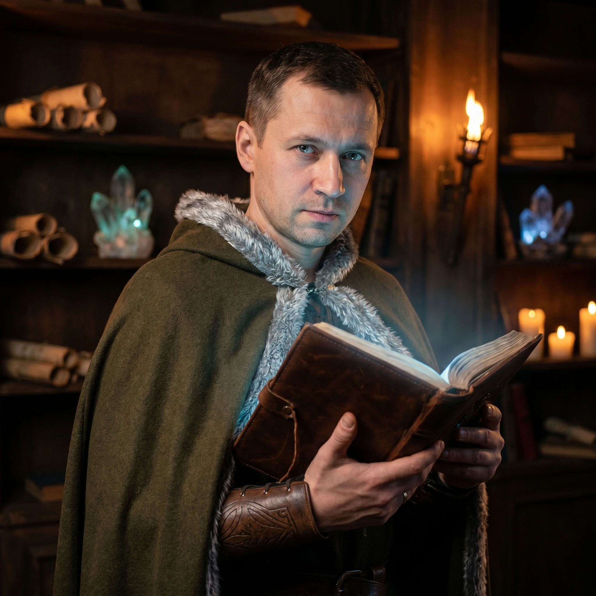 Мастер рунической магии — Nano Banana Pro промт