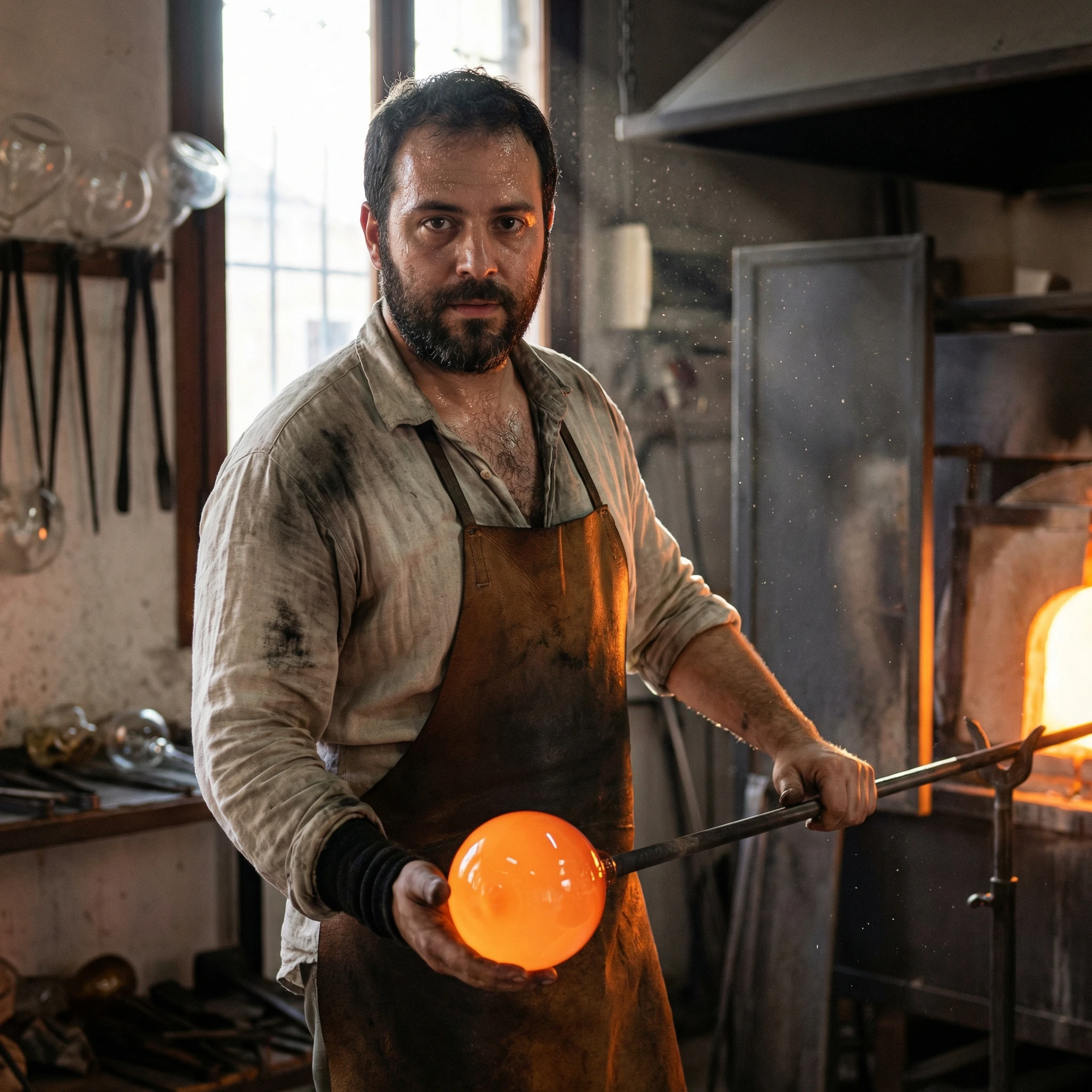 Мастер Стеклянного Дутья — Nano Banana Pro промт