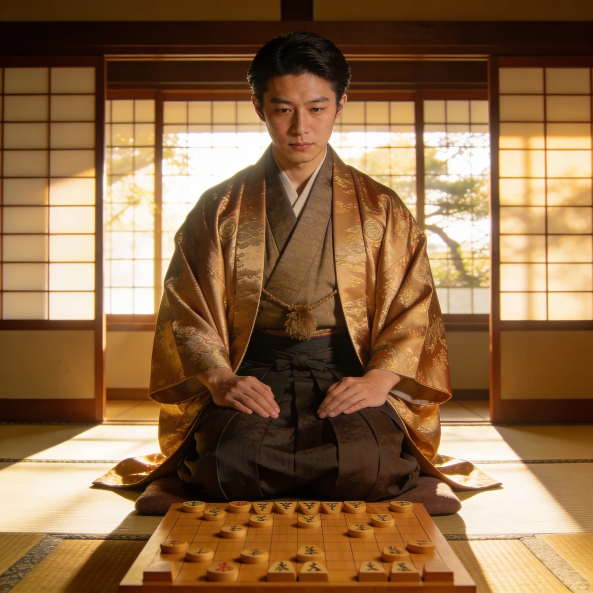 Мастер Сёги периода Эдо — Seedream 4.5 промт