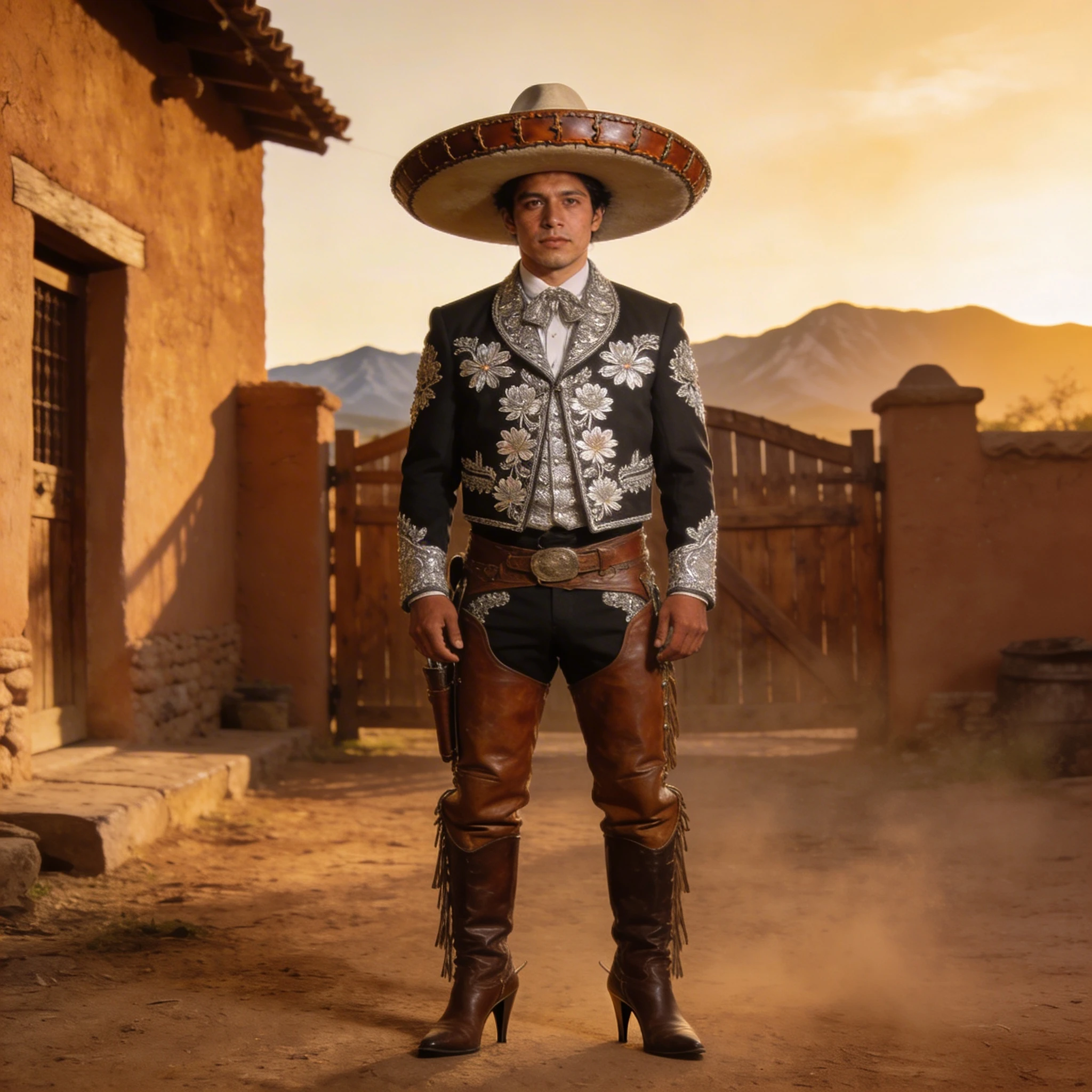 Мексиканский ковбой Вакеро — Seedream 4.5 промт