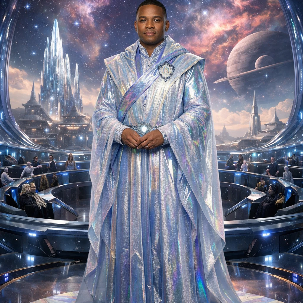 Межгалактический Посол — GPT Image 1.5 промт