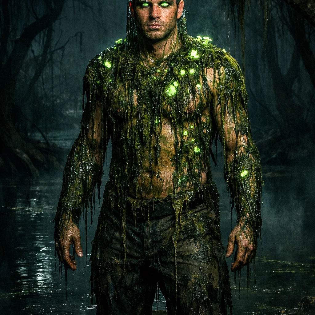 Мистический болотный монстр — GPT Image 1.5 промт