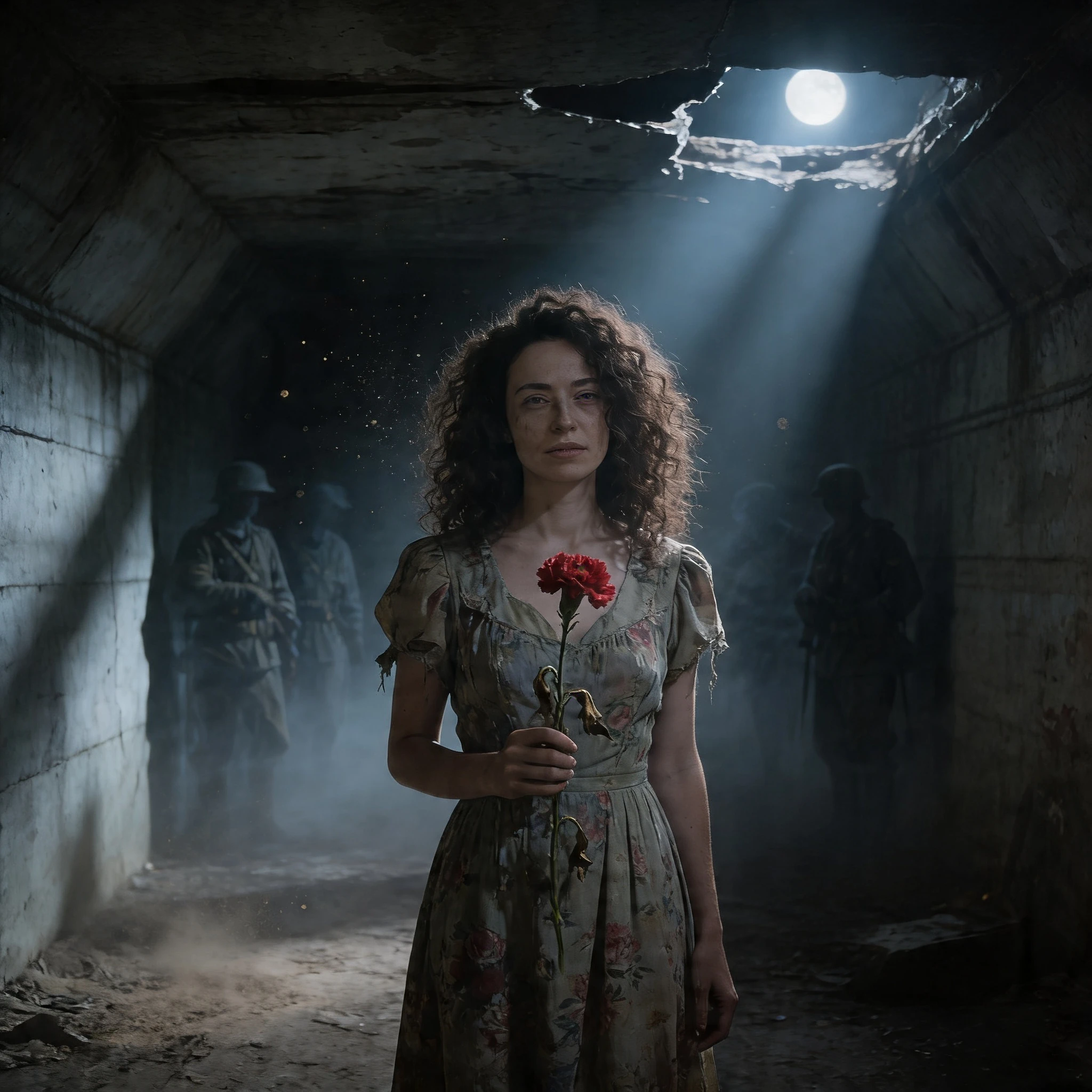 Мистическое эхо войны — Seedream 4.5 промт