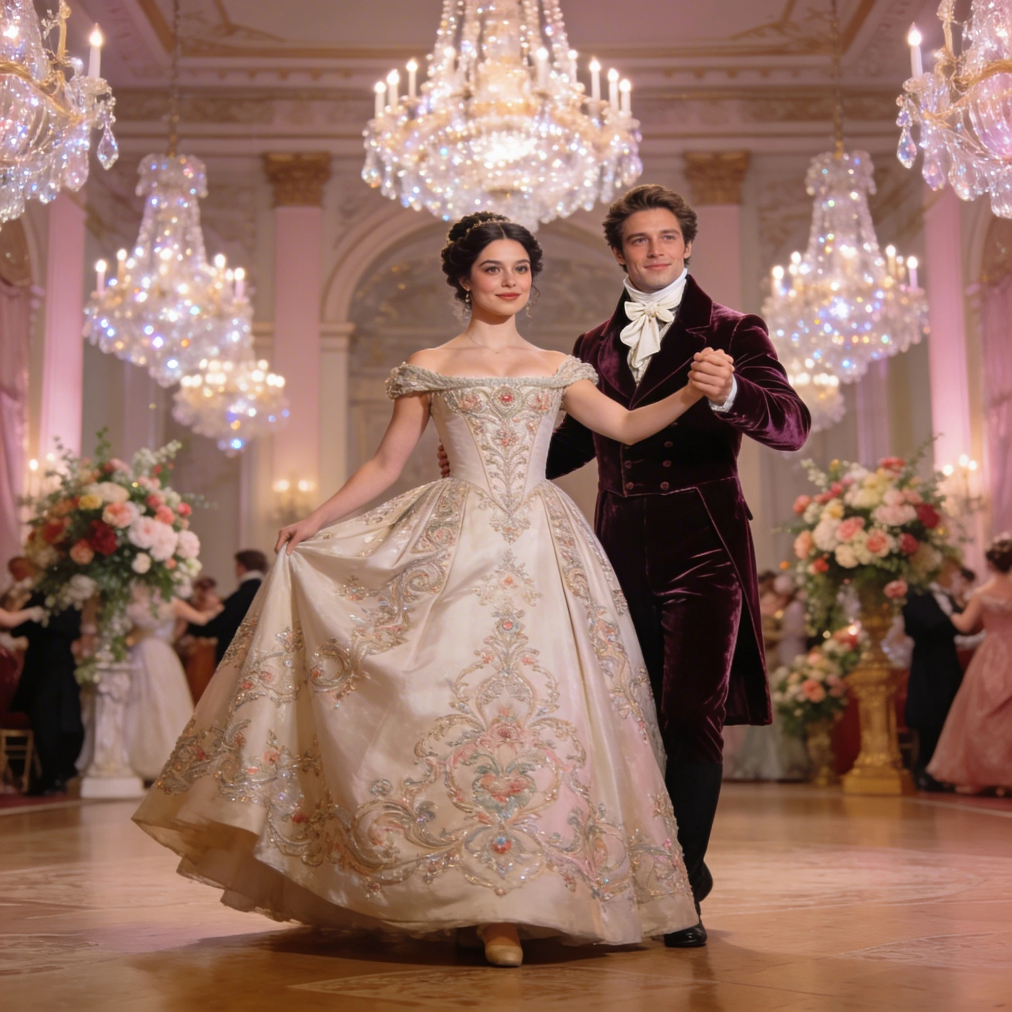 Мода эпохи Регентства (Бриджертоны) — Seedream 4.5 промт