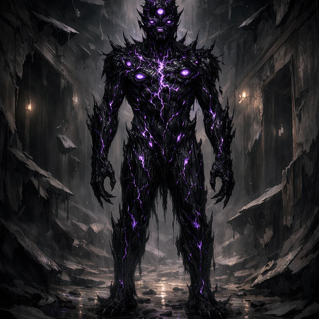 Монстр из параллельного измерения — GPT Image 1.5 промт