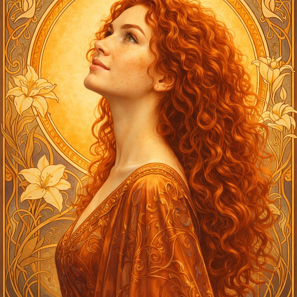 Муза в стиле модерн — GPT Image 1.5 промт