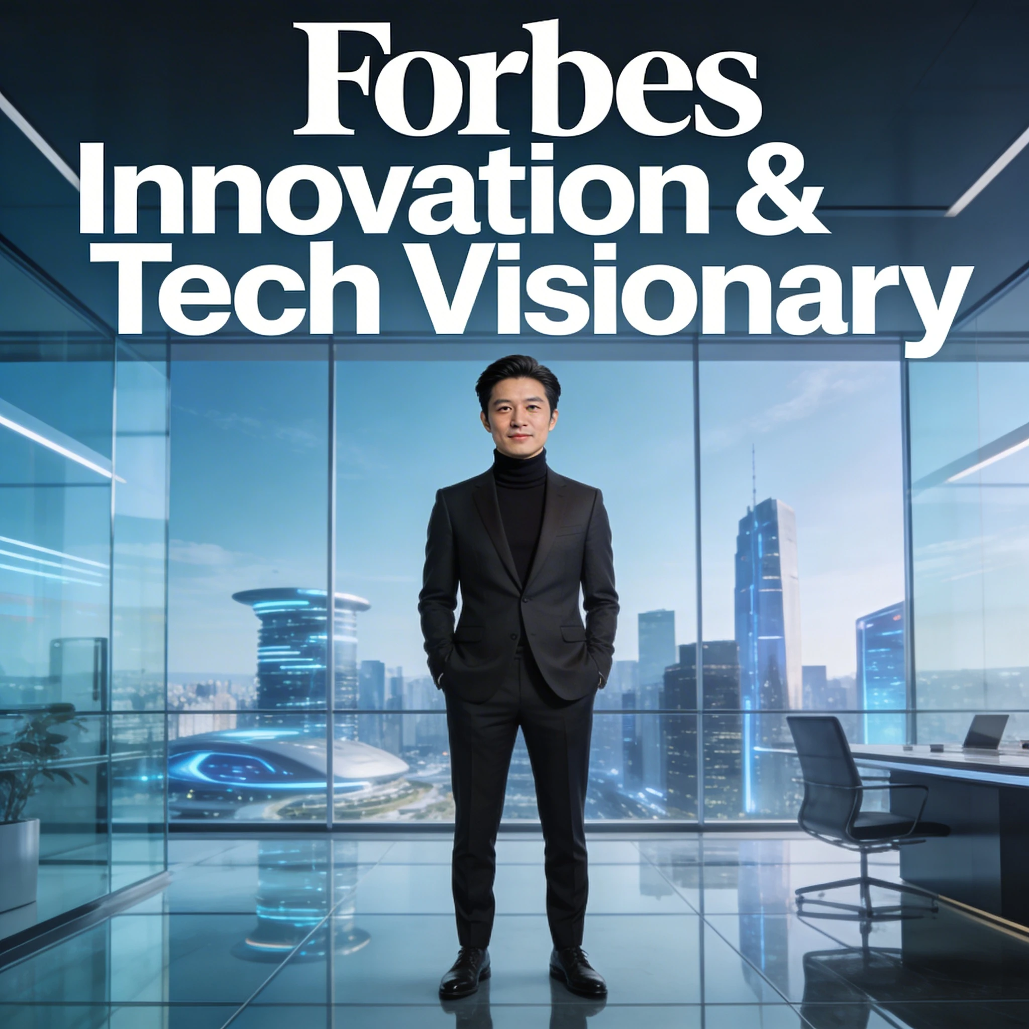 На обложке Forbes: Техно-миллионер — Seedream 4.5 промт