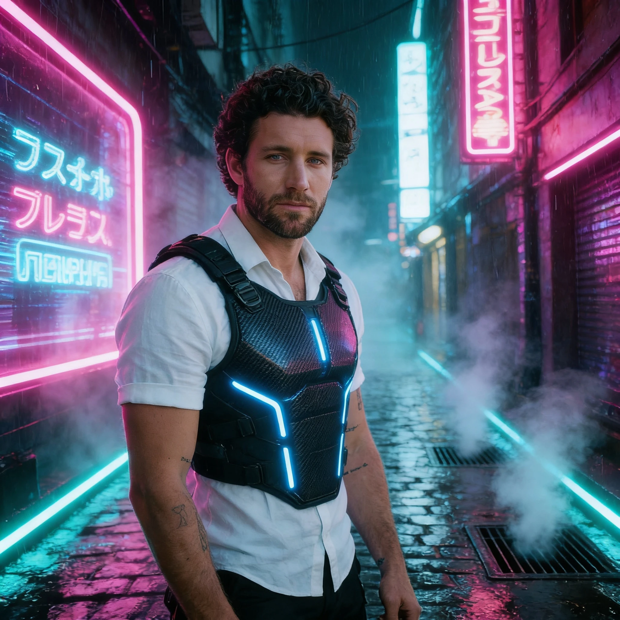 Наемник из «Ночного города» — Seedream 4.5 промт