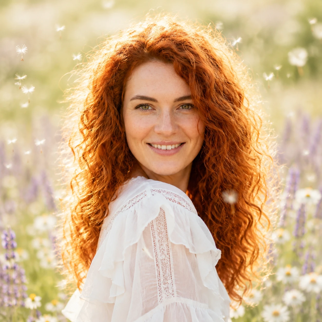 Нимфа Полевых Цветов — GPT Image 1.5 промт