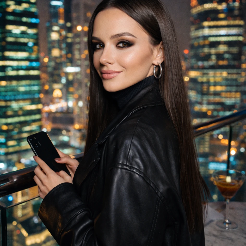 Ночной Лайфстайл: Огни Мегаполиса — GPT Image 1.5 промт