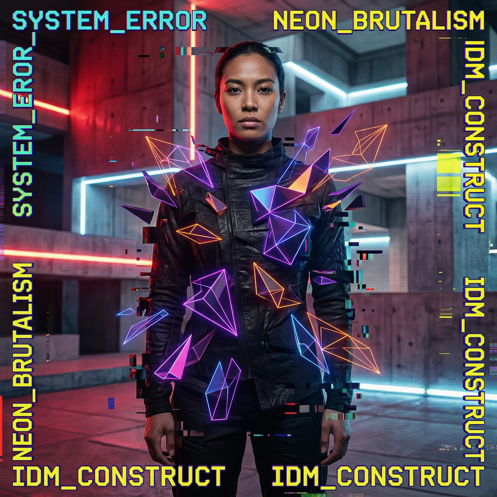 Обложка альбома: Цифровая абстракция — Nano Banana Pro промт