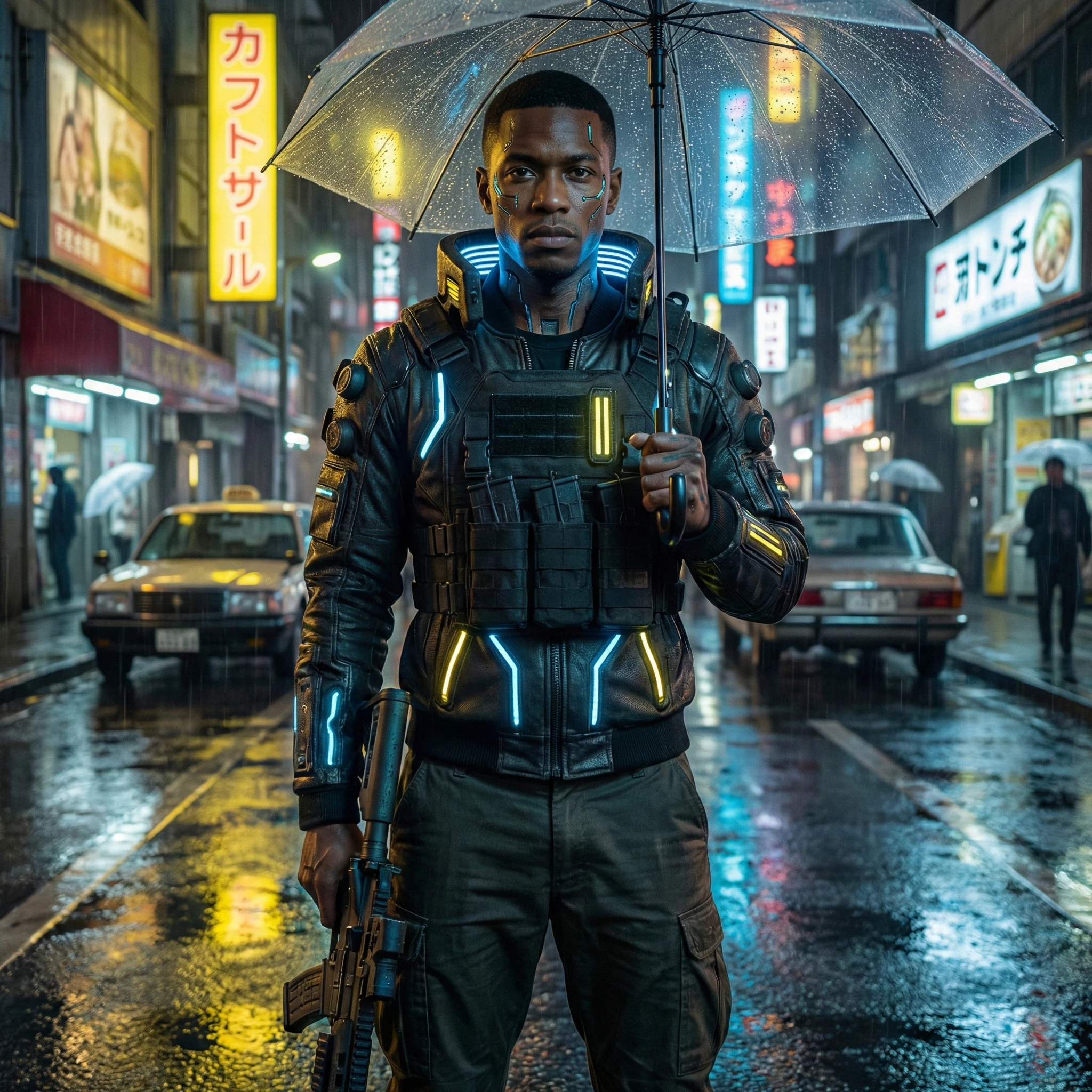 Обложка альбома в стиле Cyberpunk 2077 — Nano Banana Pro промт