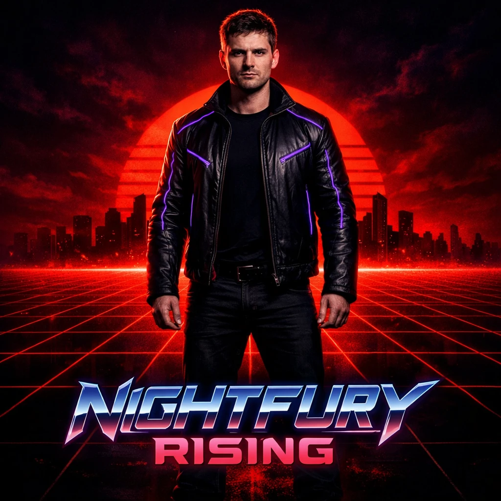 Обложка альбома в стиле «Dark Synth» — GPT Image 1.5 промт