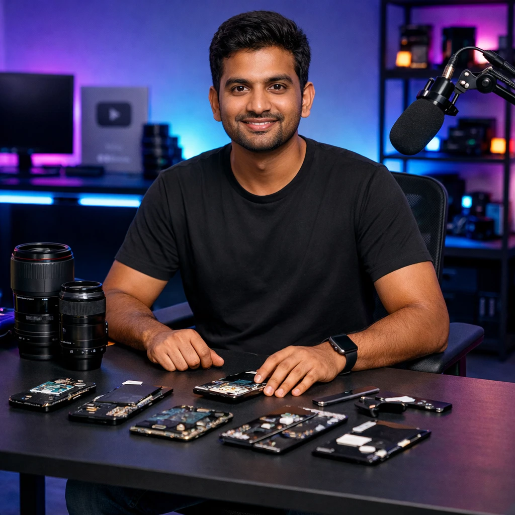 Обложка канала: Техно-обозреватель — GPT Image 1.5 промт