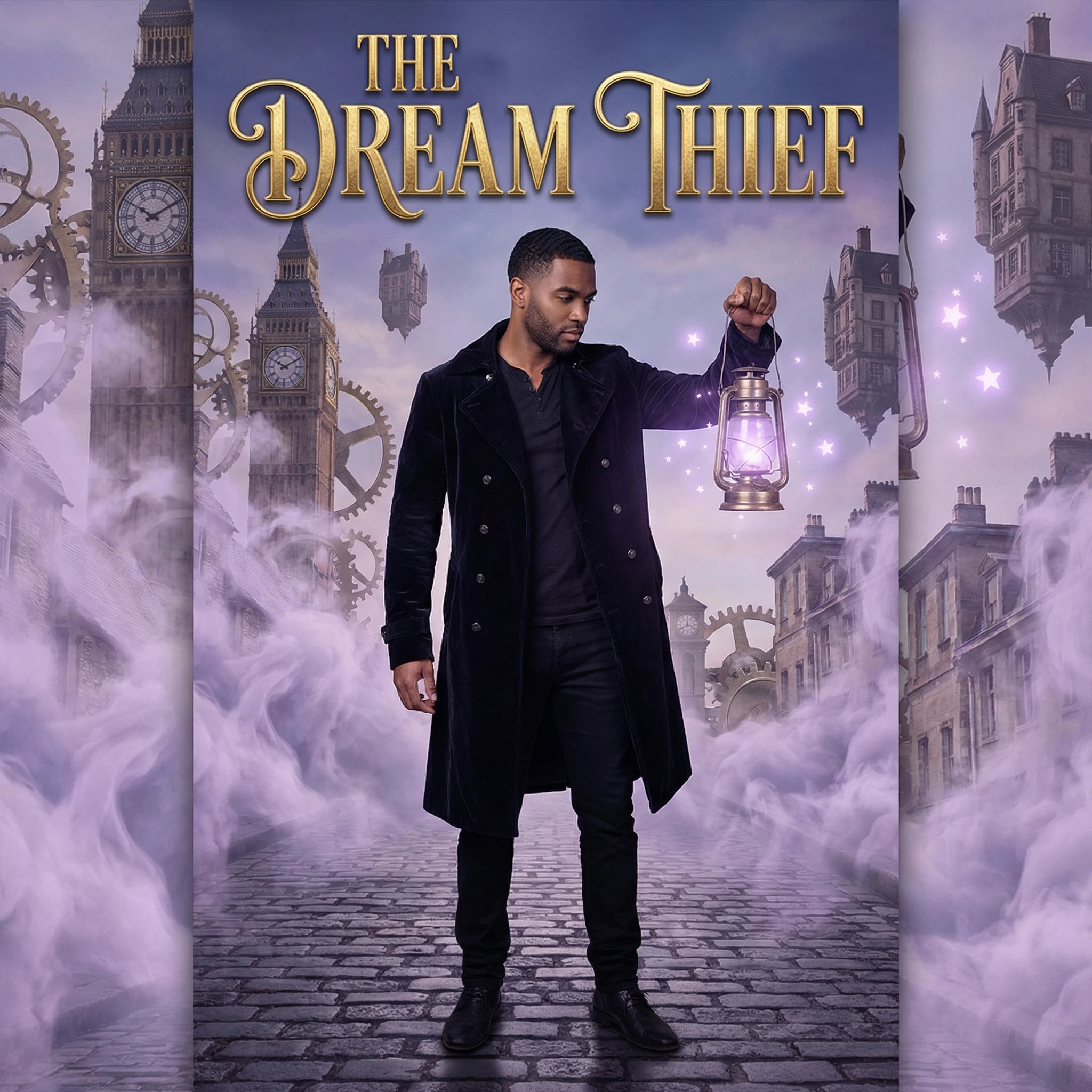 Обложка книги: «Похититель снов» — Nano Banana Pro промт