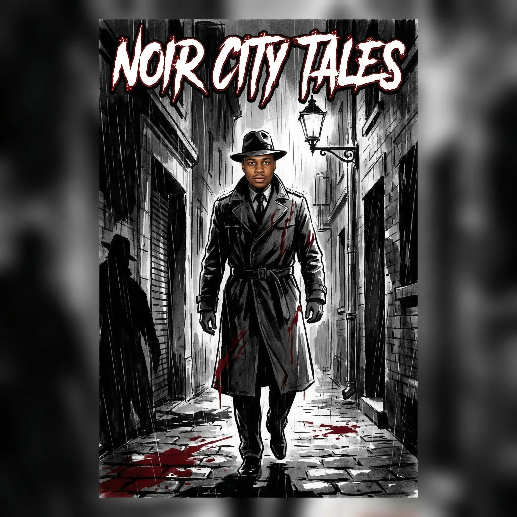 Обложка комикса «Нуар» — Nano Banana Pro промт