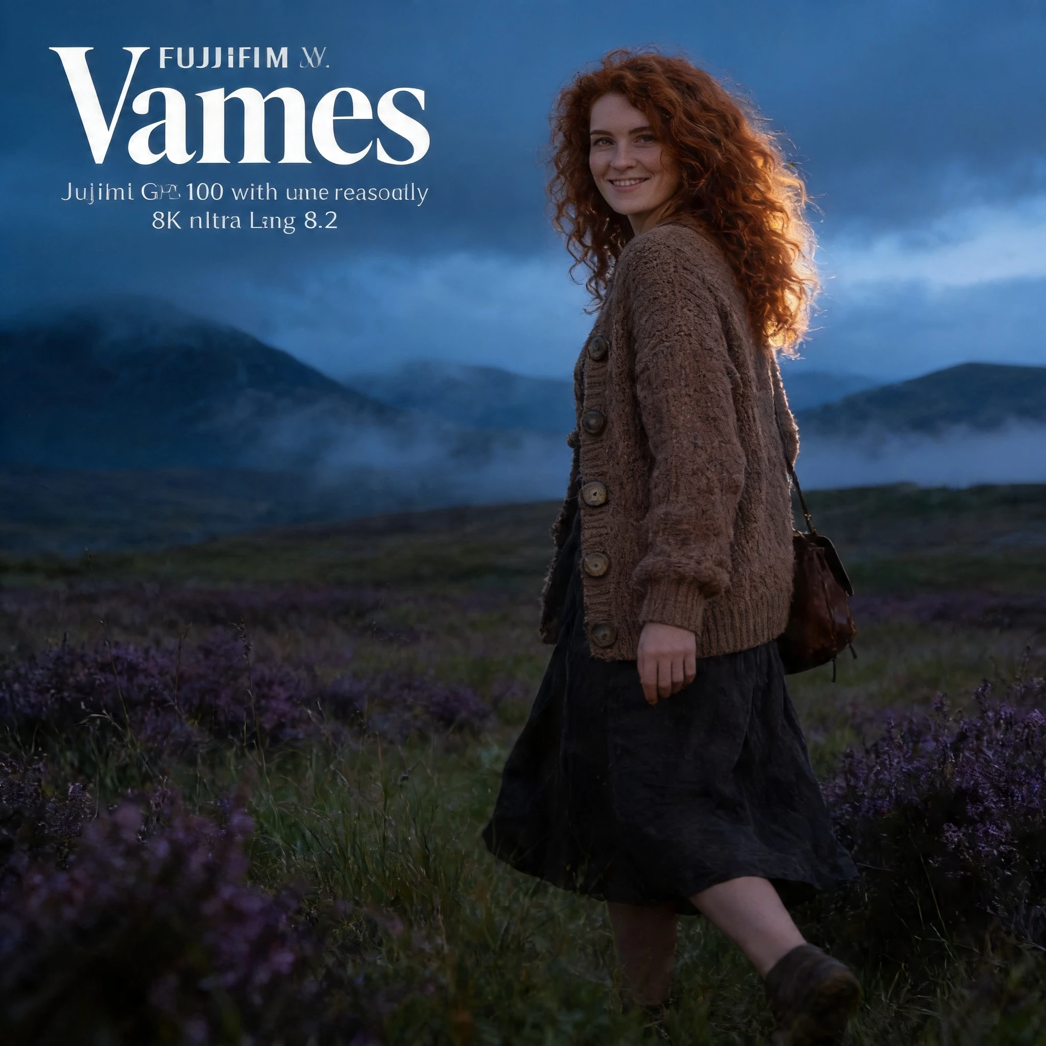 Обложка: Легенда о Огненном Вереске — Seedream 4.5 промт