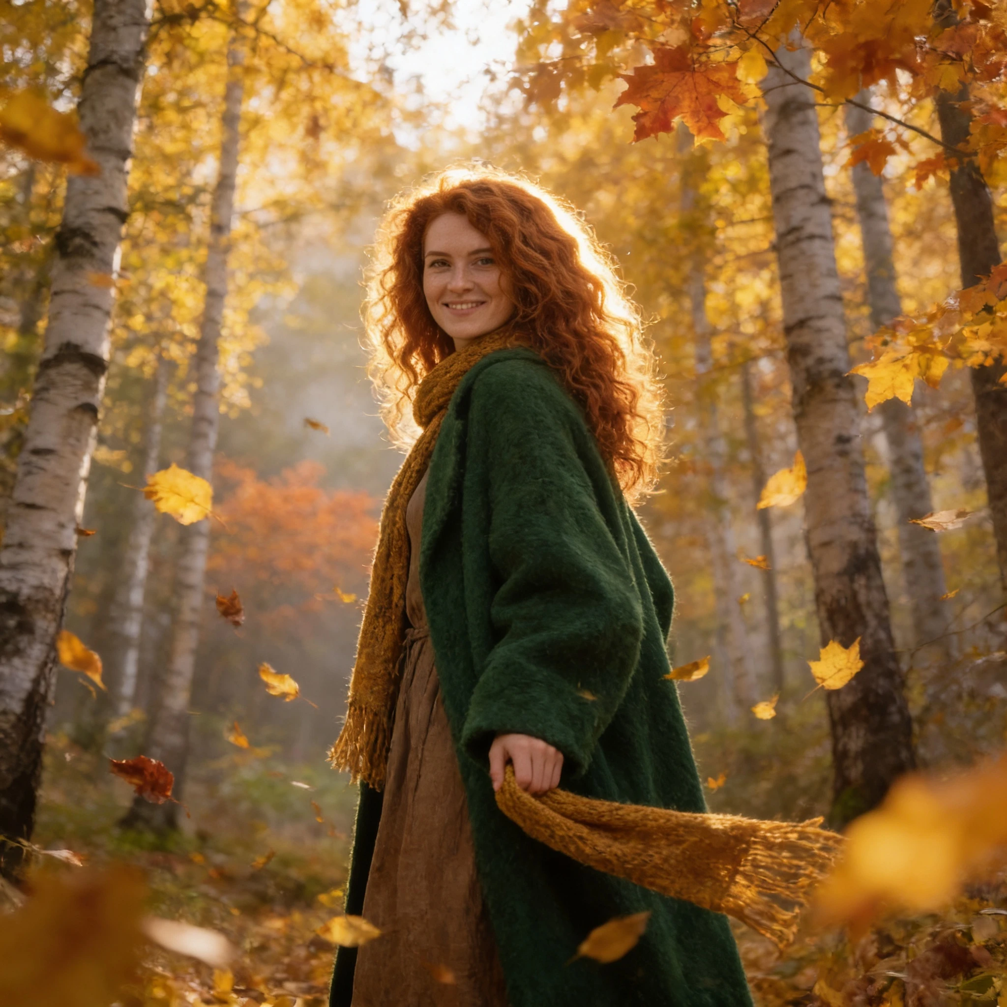 Обложка: Легенда Осеннего Леса — Seedream 4.5 промт
